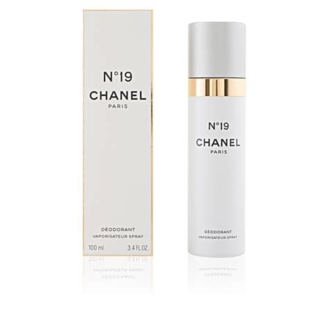 chanel 19 deodorant spray|chanel deodorant spray review.